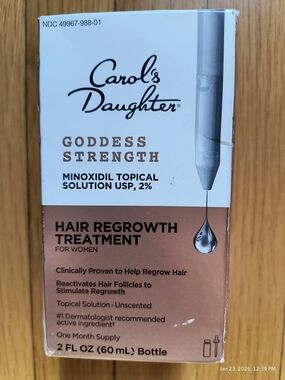 Carol's Daughter Goddess Strength Hair Regrowth Treatment Sealed 2 Floz